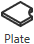 Plate button